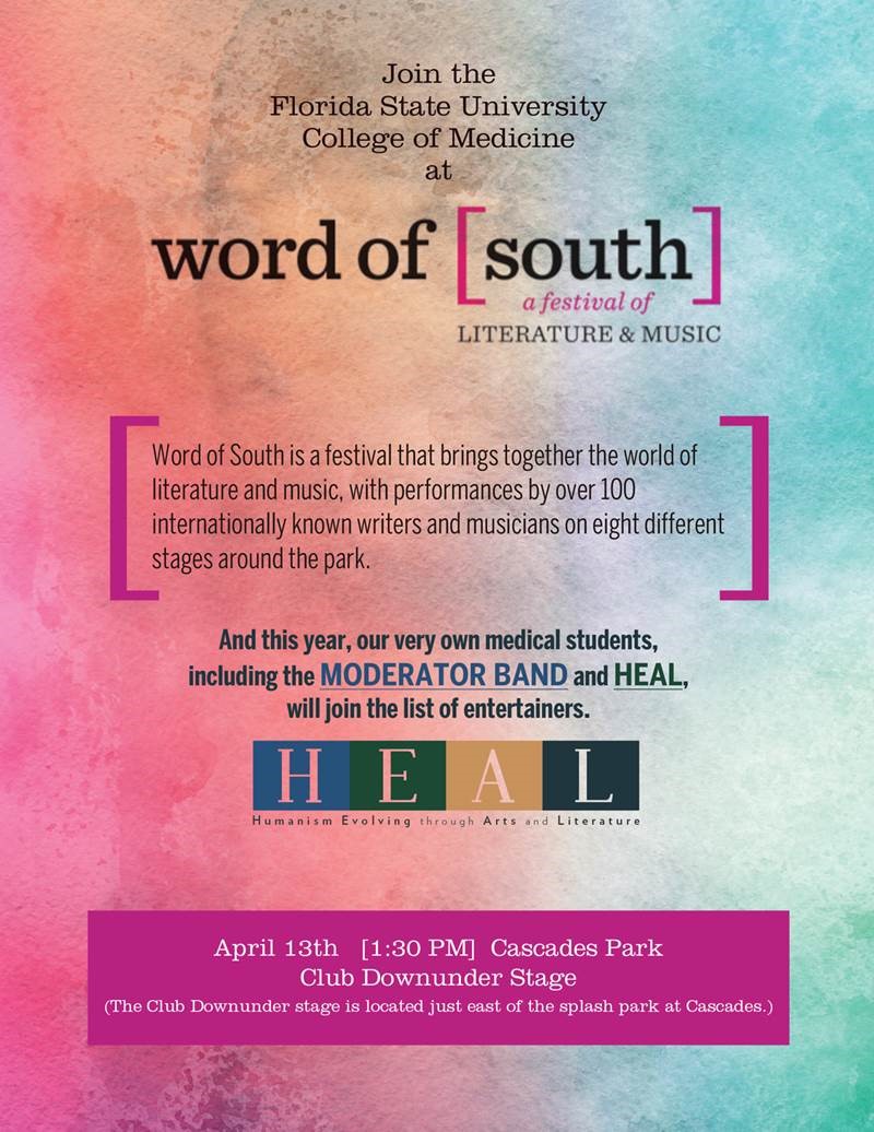 Word of South a festival of literature and music College of Medicine